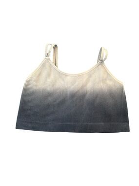 Eyeshadow Girls Sports Bra Crop Top XL 16 Spaghetti Strap Blue